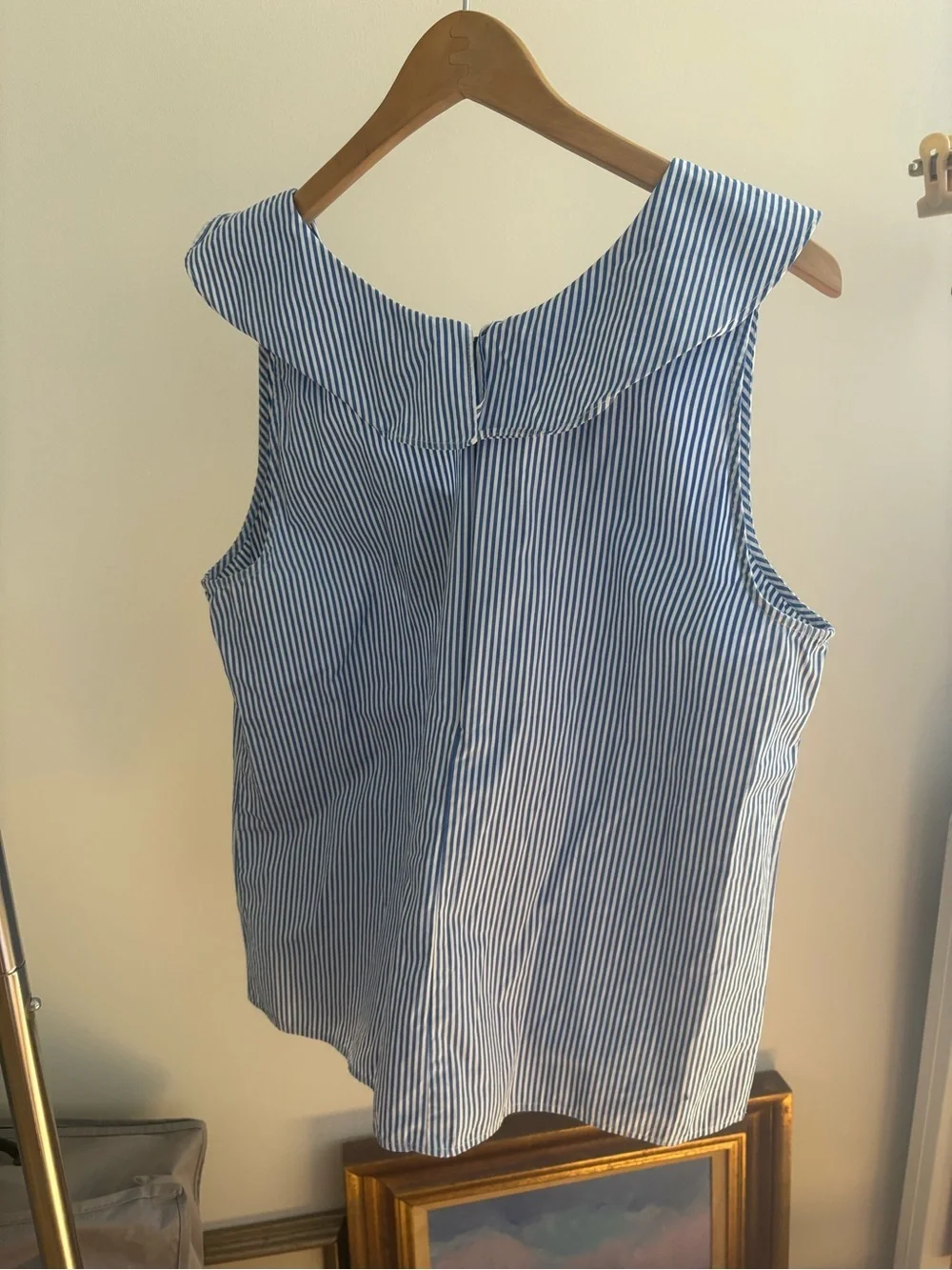 J. Crew sleeveless striped